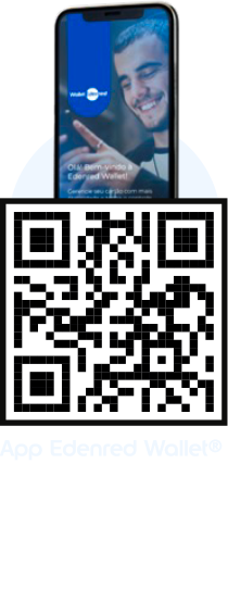 Aplicativo Edenred Wallet - QR Code para download